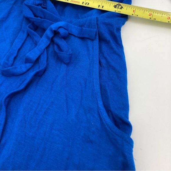 VENUS Royal Blue V Neck Wrap Dress - Size Small - Picture 5 of 10